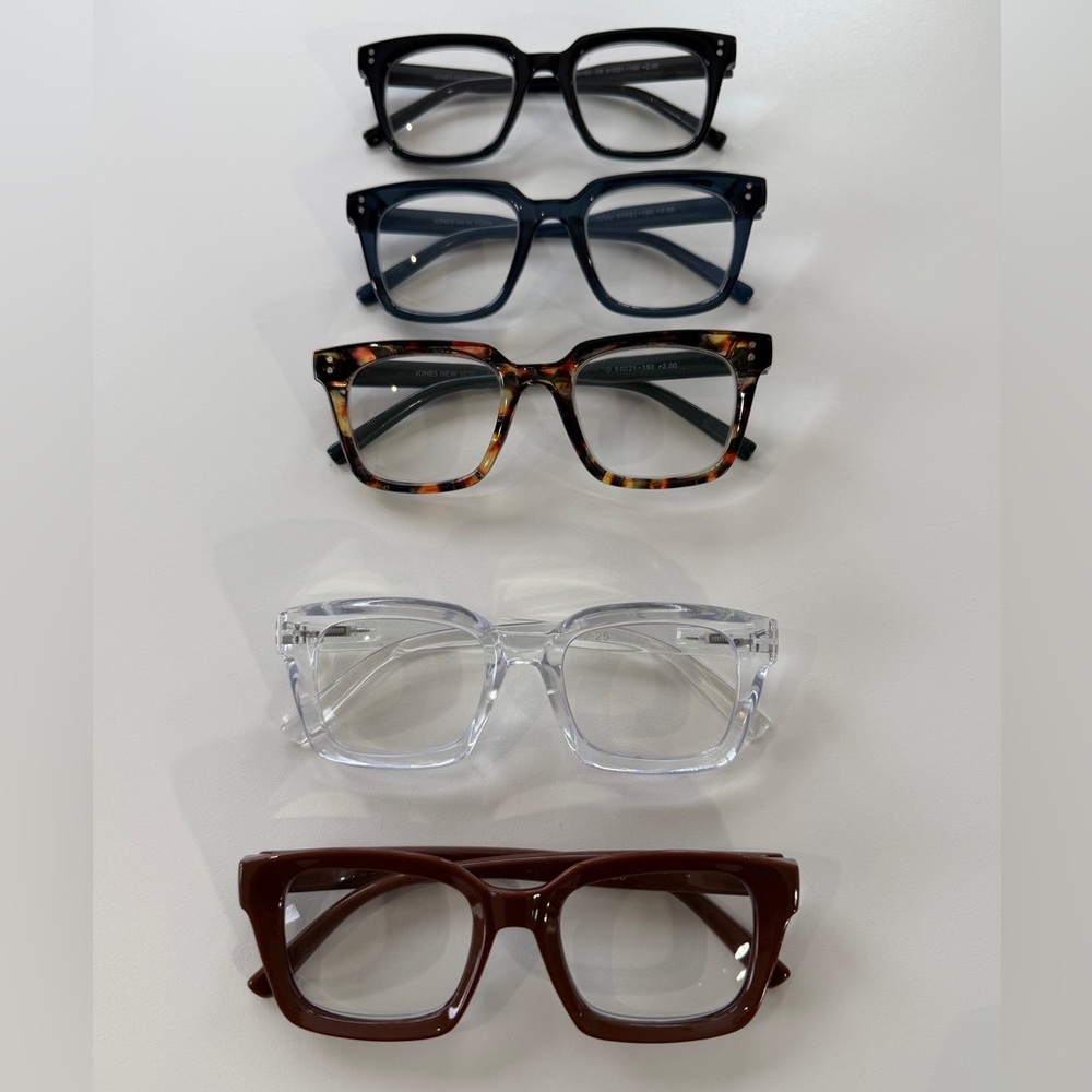 5 Awesome Reading Glasses (2) +2.25 & (3) +2.00 Assortment